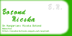 botond micska business card